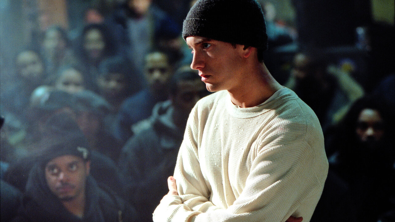 映画 8Mile エミネム EMINEM 6パネル エイトマイル 撃ち合い 非売品