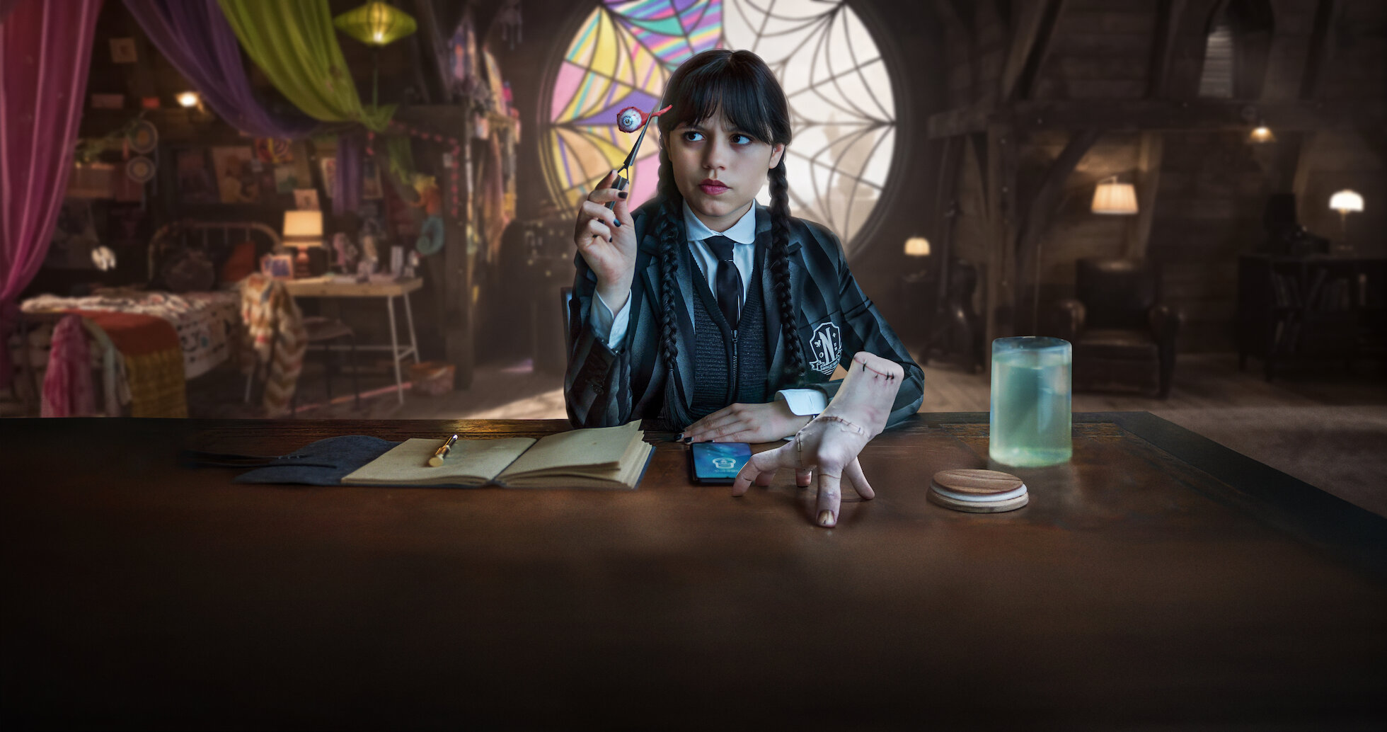 Netflix ドラマ　ウェンズデー　Wednesday ドラマ『ウェンズデー』感想（ネタバレ）…2022年最大のシップの